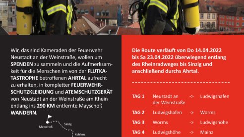 Spendenlauf für die Flutopfer 