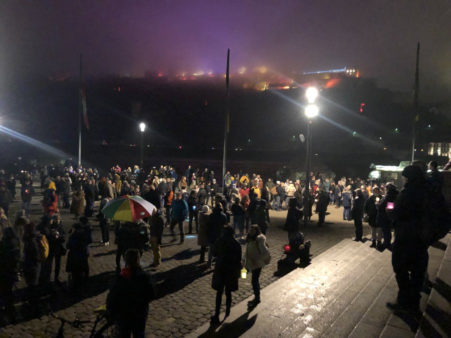 Starker Rückgang an “Spaziergang-Beteiligung” Starker Rückgang an “Spaziergang-Beteiligung”