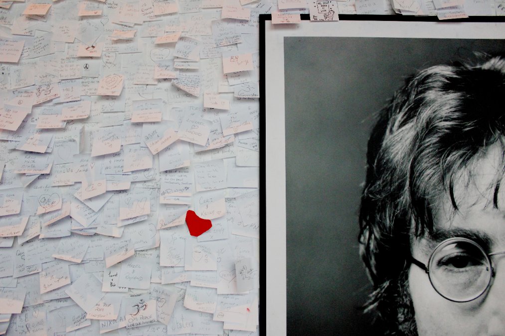 John Lennon setzt bundesweites Zeichen für den Frieden John Lennon setzt bundesweites Zeichen für den Frieden