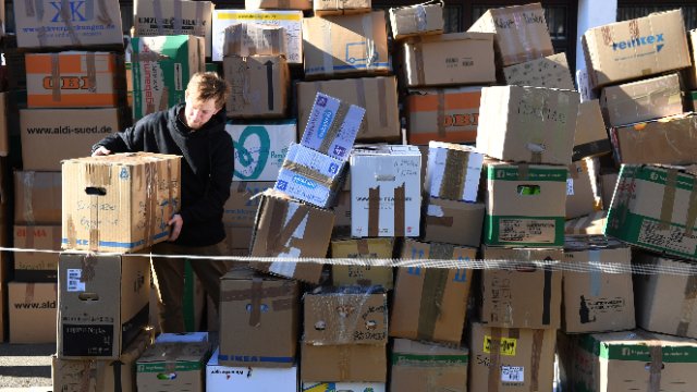 Zwischen sieben und acht Tonnen Spenden für die Ukraine