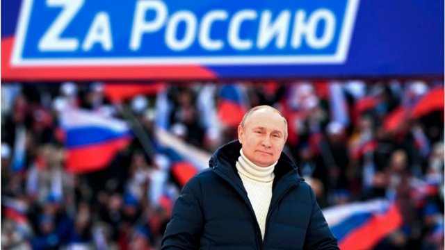 Zwischenfall bei Putin-Rede