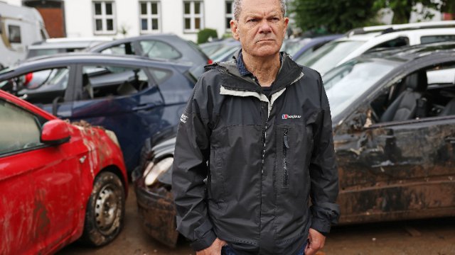 Wiederaufbau nach Flut: Bundeskanzler Scholz kommt nach Ahrbrück
