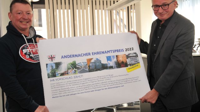Ehrenamtspreis: Bürger können Vorschläge einreichen