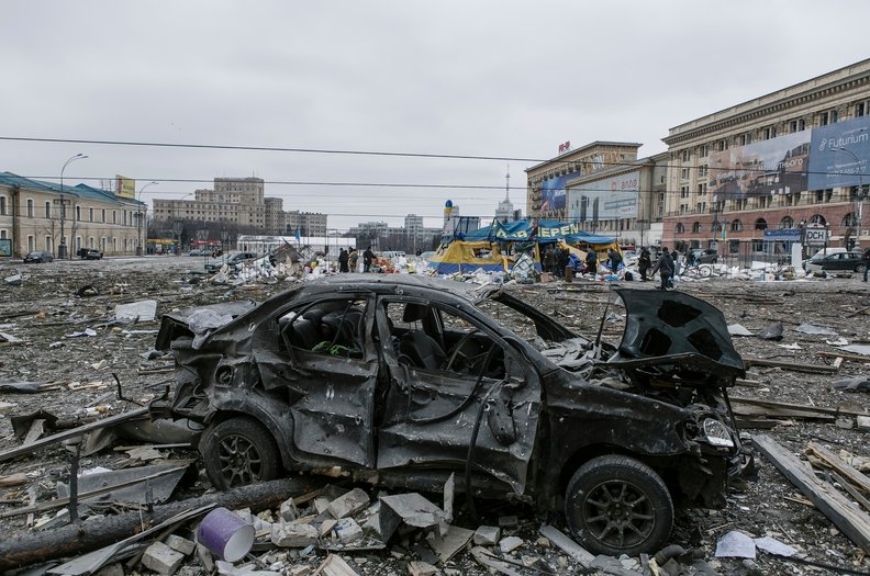Ukraine: 21 Tote und 112 Verletzte bei Raketenangriff auf Charkiw Ukraine: 21 Tote und 112 Verletzte bei Raketenangriff auf Charkiw