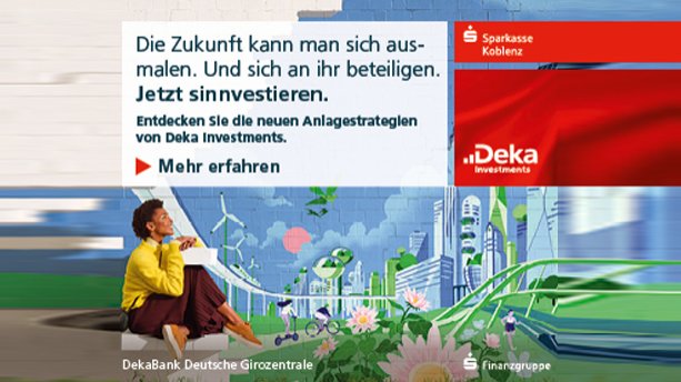 Die Zukunft kann man sich ausmalen. Und sich an ihr beteiligen. Jetzt SINNvestieren!