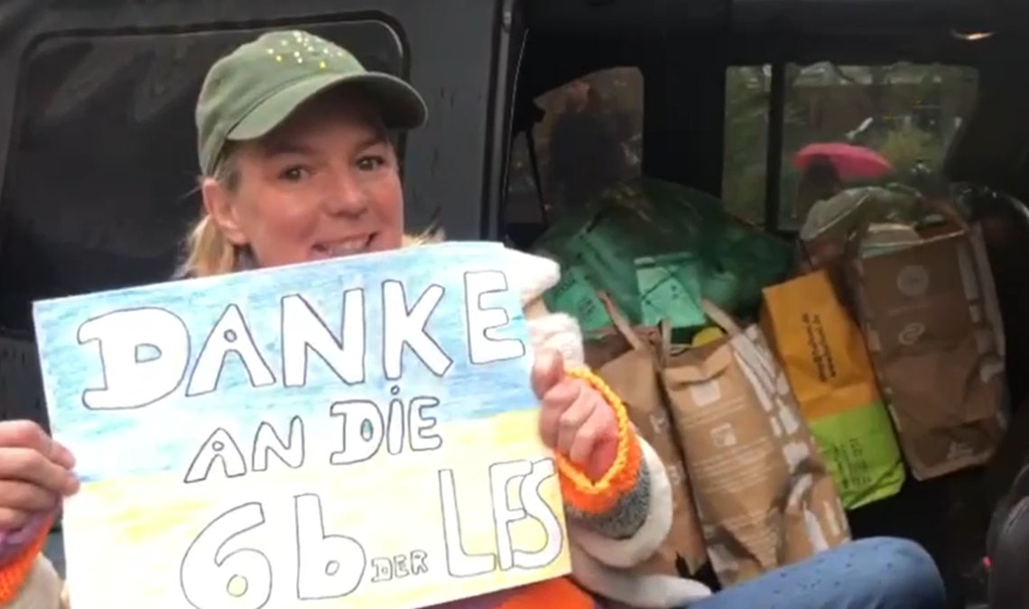 Mirja Boes spendet erneut für die Ukraine Mirja Boes spendet erneut für die Ukraine