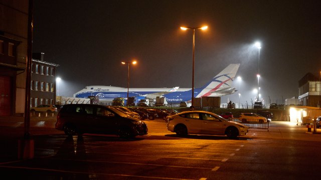 Russischer Jumbojet am Flughafen Hahn festgesetzt