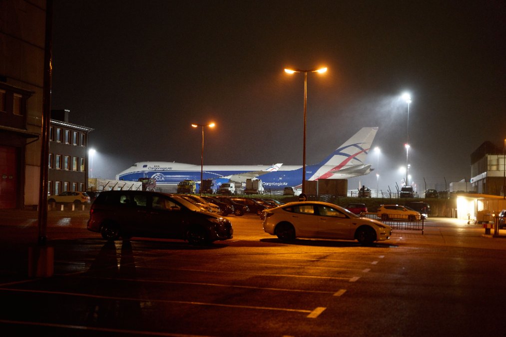 Russischer Jumbojet am Flughafen Hahn festgesetzt