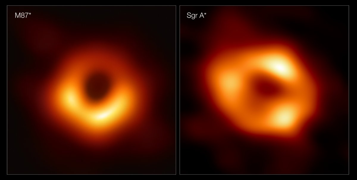 Erstes Bild vom Schwarzen Loch im Zentrum unserer Galaxie