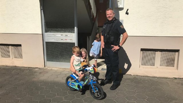 Diebstahl eines "Polizeikinderfahrrades" schnell aufgeklärt