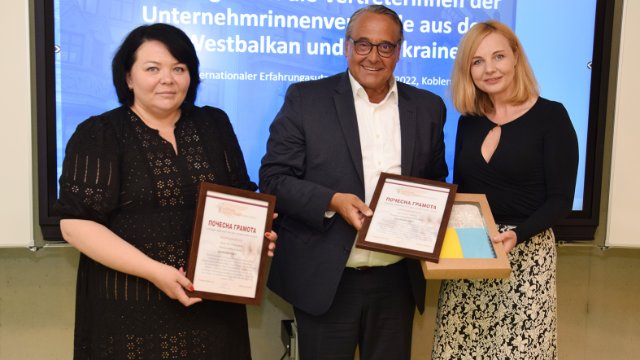 HwK Koblenz begrüßt Unternehmerinnenverbände aus Westbalkanstaaten und der Ukraine