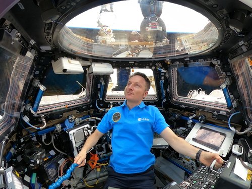 Astronaut Maurer: Griff zum Waschlappen ist individuelle Entscheidung Astronaut Maurer: Griff zum Waschlappen ist individuelle Entscheidung