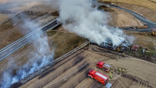 Trockenheit bringt die Feuerwehr an Grenzen