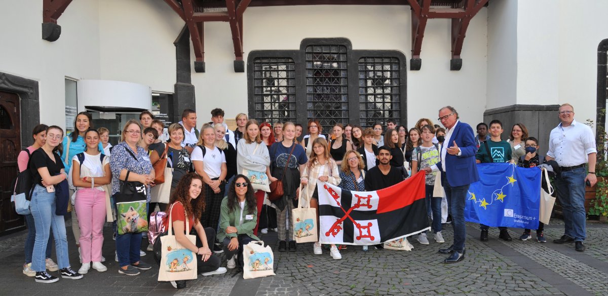 Europäische Schüler zu Gast in Andernach