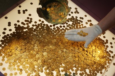 Römischer Goldschatz in Trier wieder zu sehen Römischer Goldschatz in Trier wieder zu sehen