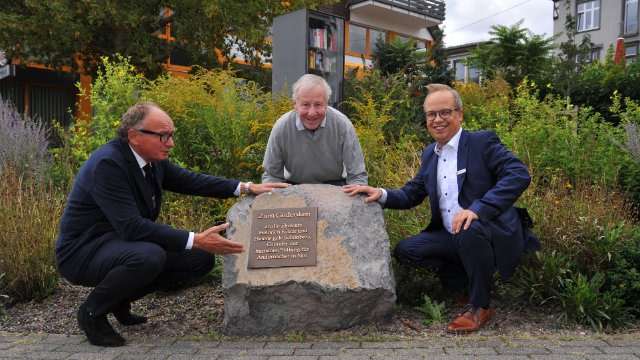 Gedenkstein erinnert an Eheleute Kilzer