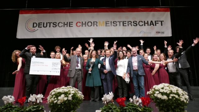 Koblenz: Berliner Chor gewinnt Deutsche Chormeisterschaft