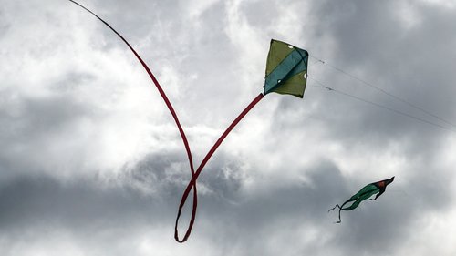 Drachenfähren mit Bonbons 