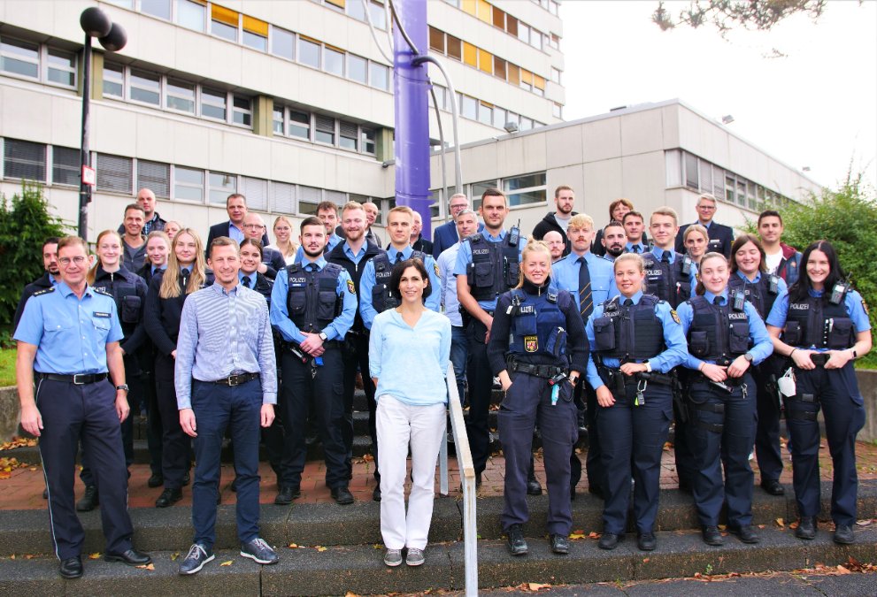 Verstärkung für das Polizeipräsidium Koblenz