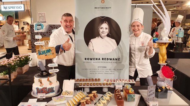 Koblenz: Rowena Redwanz ist Deutsche Meisterin der Konditoren