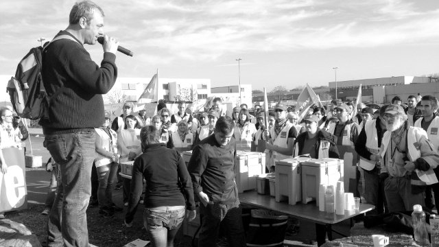 Amazon-Beschäftigte in Koblenz im Streik