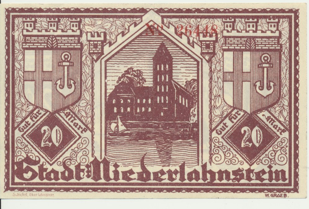 Vor 100 Jahren druckte Niederlahnstein eigenes Geld