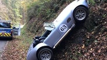 Oldtimer-Unfall: Hoher Sachschaden