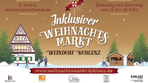 Erster inklusiver Weihnachtsmarkt im Weindorf 