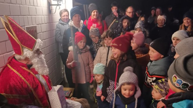 Der Nikolaus zu Besuch in Oberwies