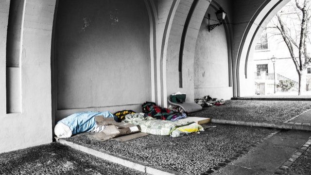 Angebote zum Schutz von Obdachlosen bei Frost