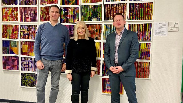 Neuen Schulleiter Bastian Staudt begrüßt