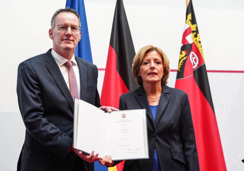Ministerpräsidentin Dreyer: «Das war wieder ein schweres Jahr» Ministerpräsidentin Dreyer: «Das war wieder ein schweres Jahr»