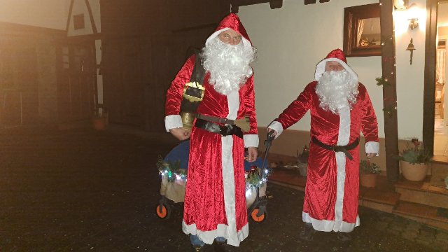 Unerwarteter Besuch am Nikolaustag