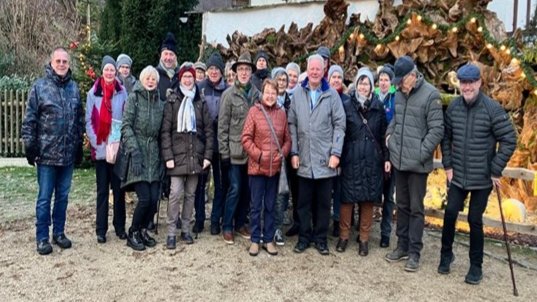 Weihnachtsdorf in Waldbreitbach besucht