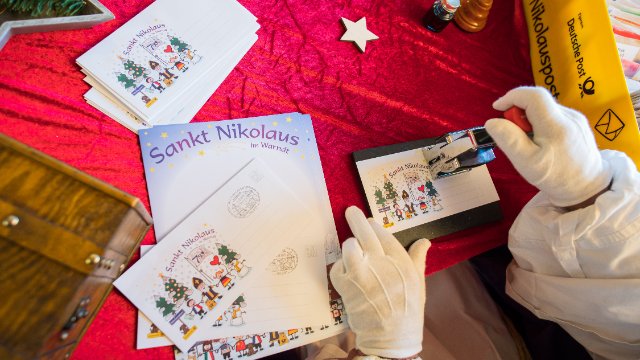 Nikolauspostamt hat bereits 27.000 Kinderbriefe beantwortet