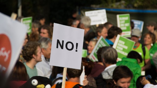 Demo in Koblenz gegen Irans Führung