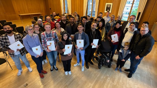 Der Kreis hat im letzten Jahr 401 Menschen eingebürgert 