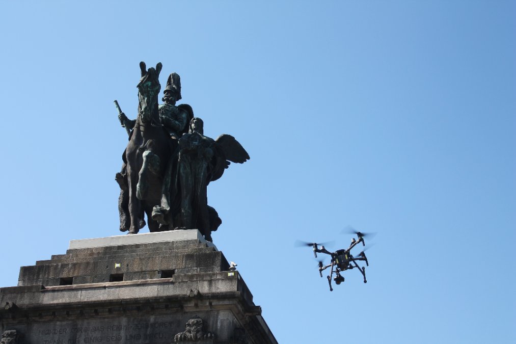 Denkmal-Schadenserfassung am Deutschen Eck Denkmal-Schadenserfassung am Deutschen Eck