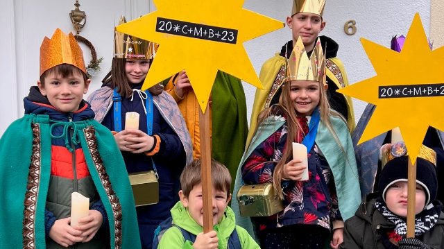 Hömberger Sternsinger sammeln über 700 Euro