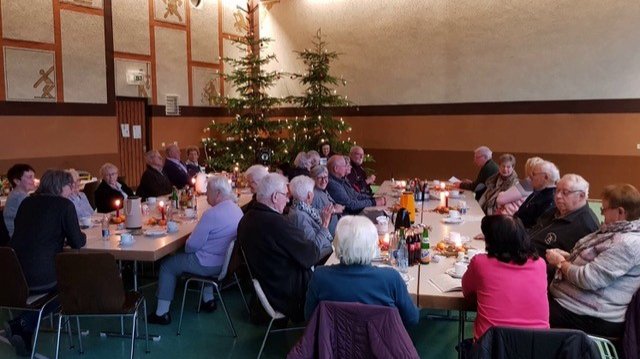 Nikolaus-Kaffeeklatsch bei den Gaasjer Senioren