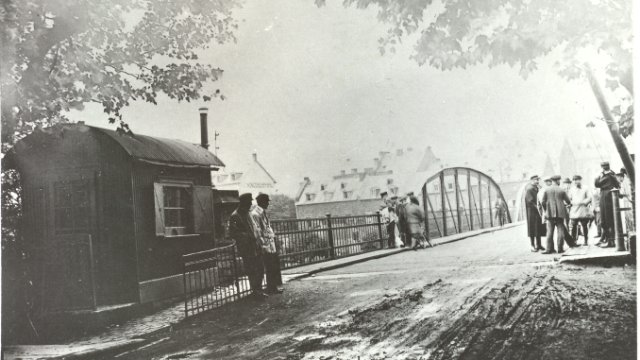Vor 150 Jahren wurde die erste feste Straßenbrücke  eingeweiht
