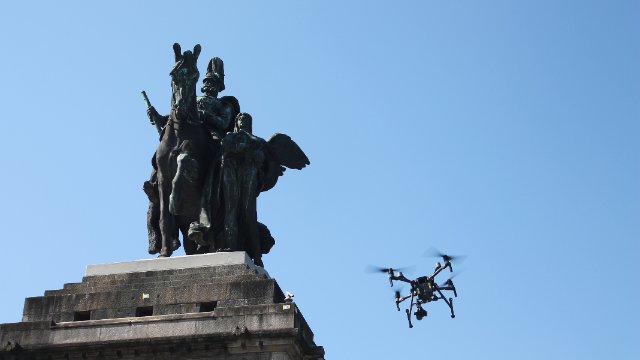 Denkmal-Schadenserfassung am Deutschen Eck