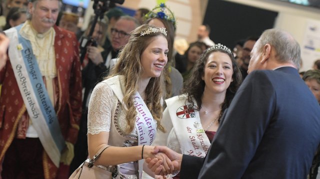 Majestäten aus der VG Weißenthurm besuchen Grüne Woche