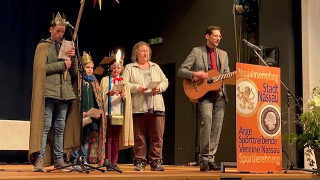 Hoher Besuch beim Neujahrsempfang der Stadt Nassau 