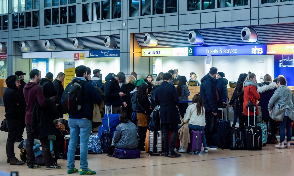 Flugausfälle und Verspätungen: Verdi bestreikt am Freitag Airports