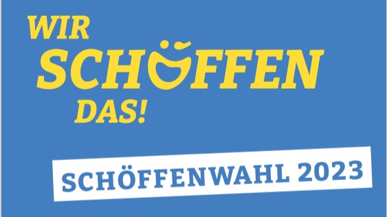 Schöffen und Jugendschöffen für die Amtszeit von 2024 bis 2028 gesucht