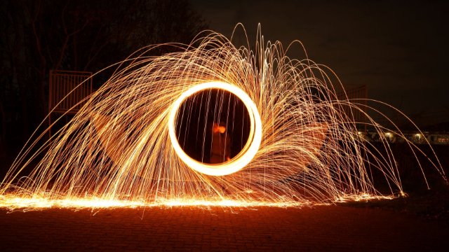 „Lightpainting“ Aktion im Jugendhaus Mülheim-Kärlich