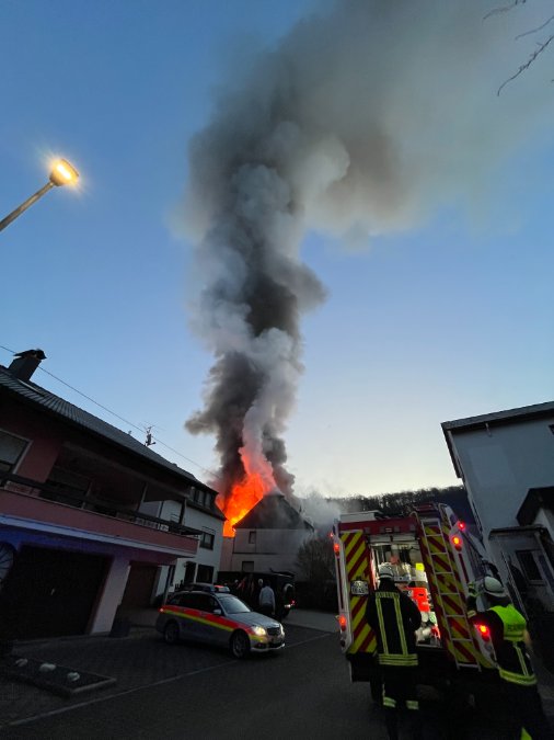 Großbrand in Lütz Großbrand in Lütz