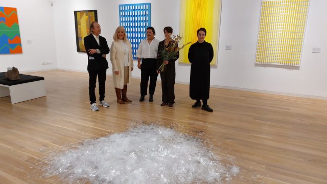 Verleihung des Diffring-Preises für Skulptur 2021 an Louise Lang