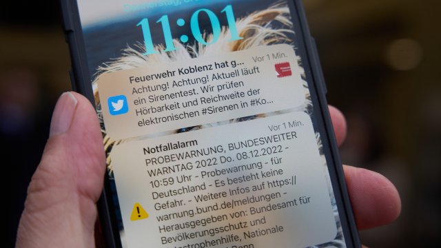 Bundesweit verfügbar: Cell Broadcast soll die Bürger besser warnen
